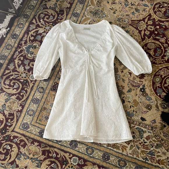 Nicholas White Eyelet Danni Dress - Picture 6 of 13